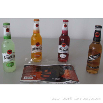 Reusable Modern Wine Bottle Self-Adhesive Labels